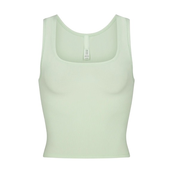 🔥NWT (SET) SKIMS Soft Lounge Tank & Boxer Honeydew 🍈🍈🍈 - Picture 5 of 16